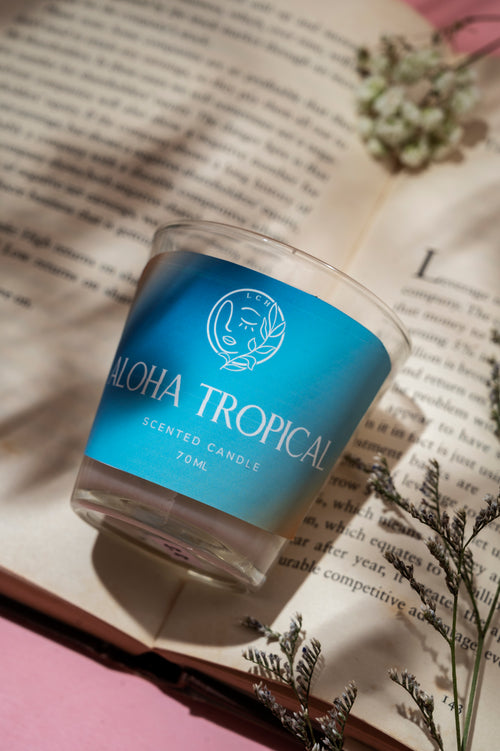 Aloha Tropical Scented Candles