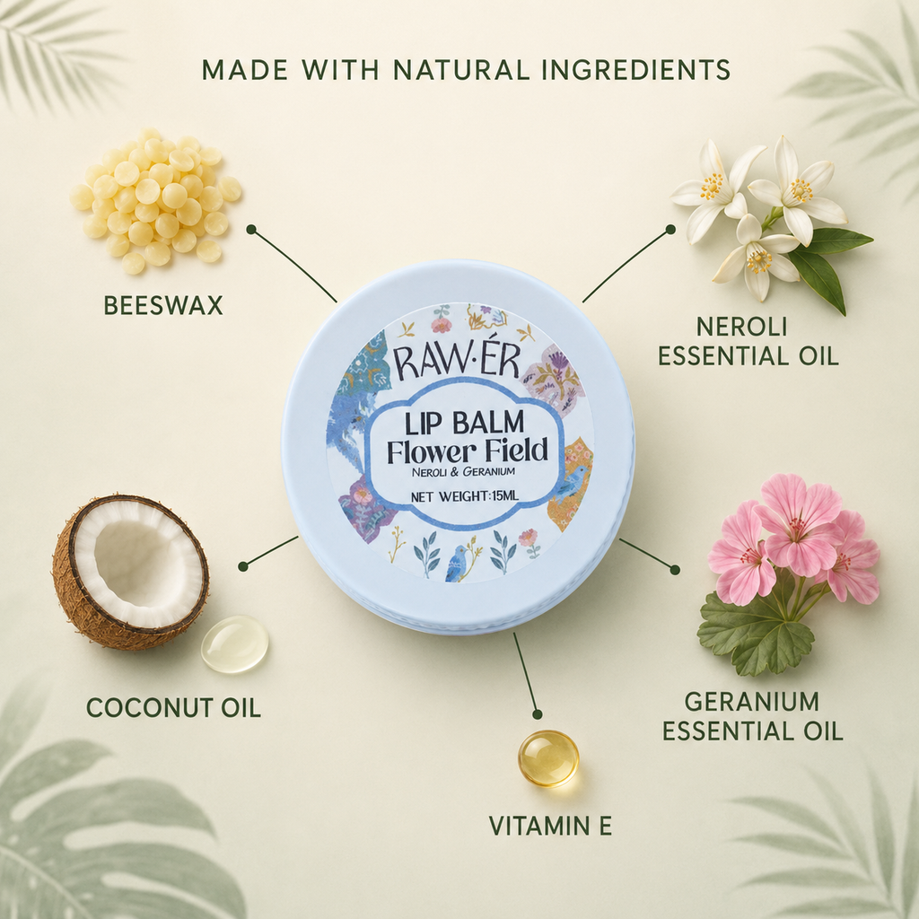 Flower Field Lip Balm - 15ml