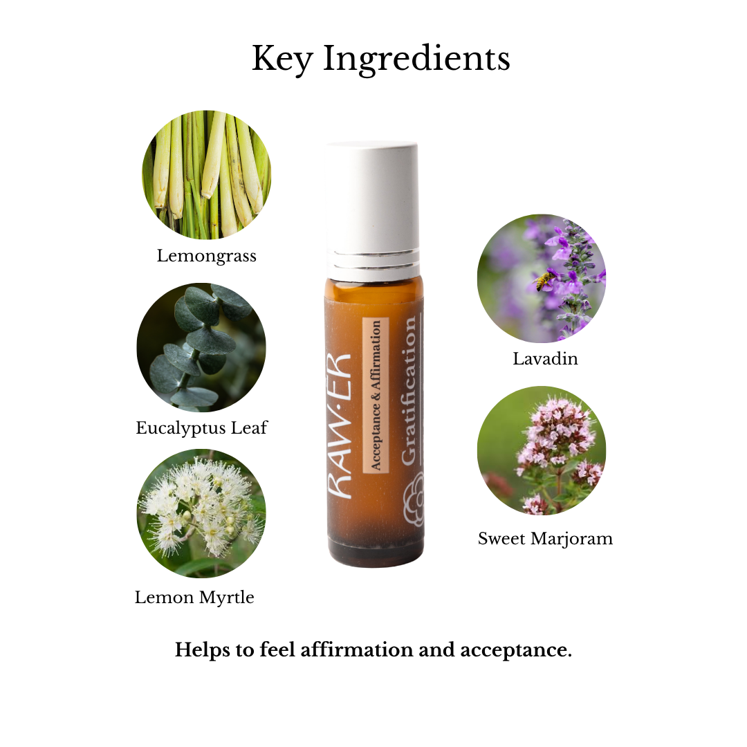 Gratification Comfort Roller - 10ml (Lemongrass/Lemon Myrtle/Eucalyptus/Rosemary/Lavadin/Sweet Marjoram)