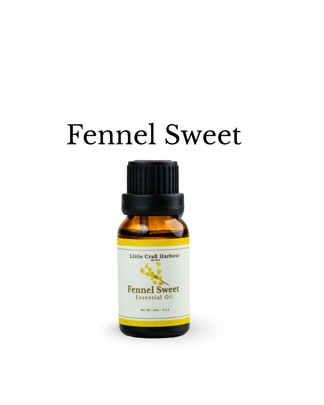Fennel Sweet Essential Oil - 15ml Only