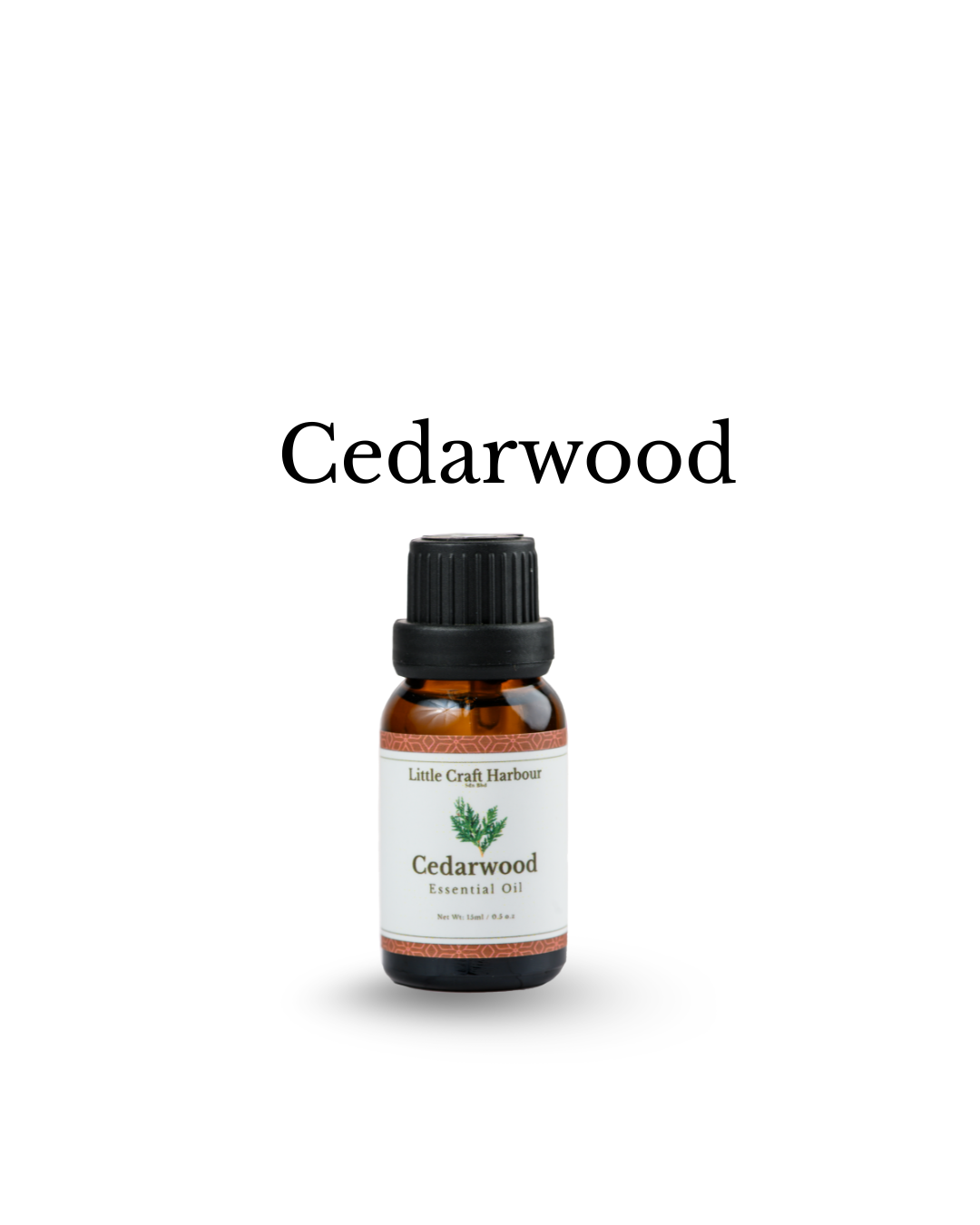 Cedarwood Essential Oil - 15ml only