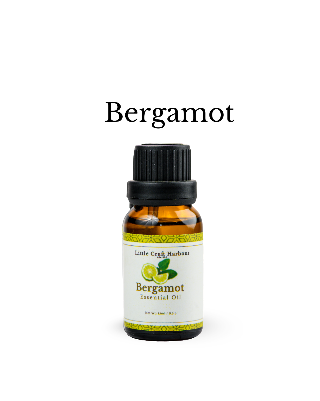 Bergamot Essential Oil - 15ml Only