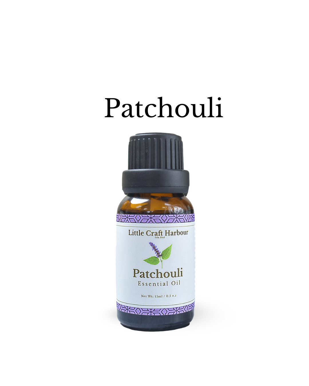 Patchouli Essential Oil - 15ml Only